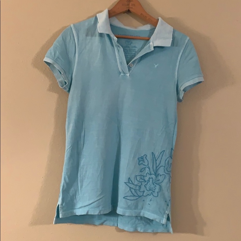 American Eagle Sun-washed polo